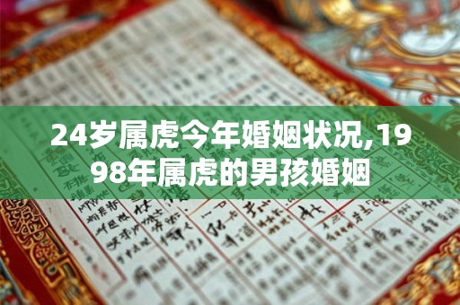 24岁属虎今年婚姻状况,1998年属虎的男孩婚姻