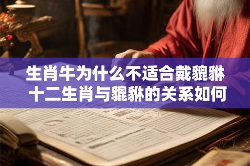 生肖牛为什么不适合戴貔貅 十二生肖与貔貅的关系如何