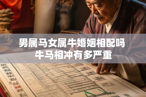 男属马女属牛婚姻相配吗 牛马相冲有多严重