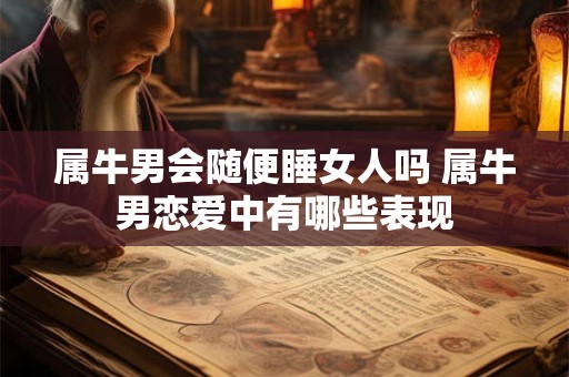 属牛男会随便睡女人吗 属牛男恋爱中有哪些表现