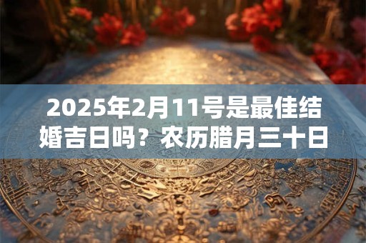 2025年2月11号是最佳结婚吉日吗？农历腊月三十日子如何？