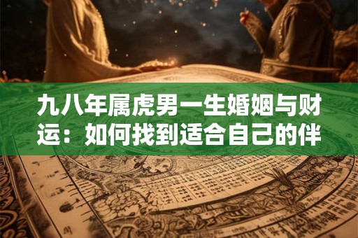 九八年属虎男一生婚姻与财运：如何找到适合自己的伴侣和实现成功