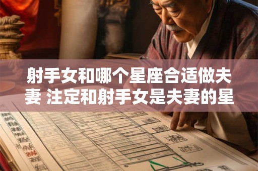 射手女和哪个星座合适做夫妻 注定和射手女是夫妻的星座男