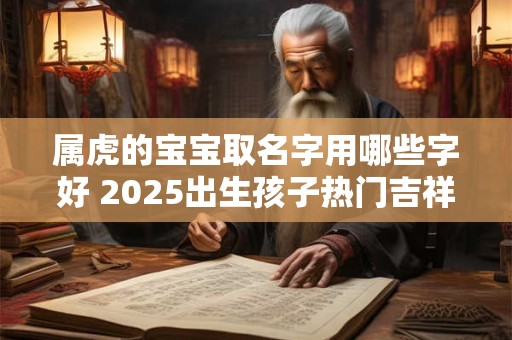 属虎的宝宝取名字用哪些字好 2025出生孩子热门吉祥名字