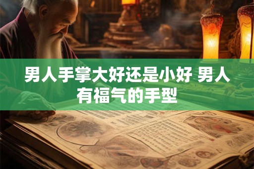 男人手掌大好还是小好 男人有福气的手型