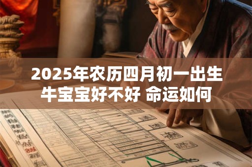 2025年农历四月初一出生牛宝宝好不好 命运如何