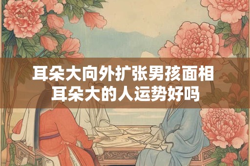 耳朵大向外扩张男孩面相 耳朵大的人运势好吗