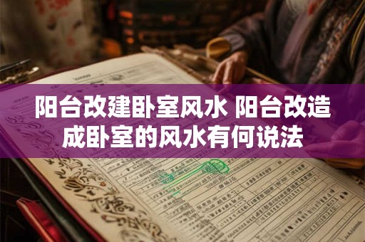 阳台改建卧室风水 阳台改造成卧室的风水有何说法