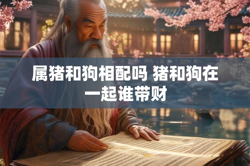 属猪和狗相配吗 猪和狗在一起谁带财