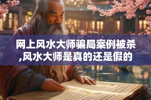 网上风水大师骗局案例被杀,风水大师是真的还是假的