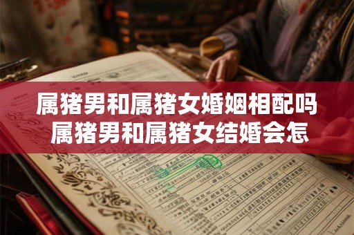 属猪男和属猪女婚姻相配吗 属猪男和属猪女结婚会怎么样