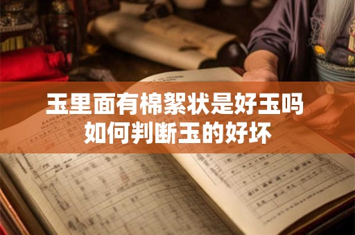 玉里面有棉絮状是好玉吗 如何判断玉的好坏