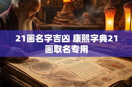 21画名字吉凶 康熙字典21画取名专用
