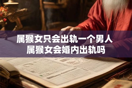 属猴女只会出轨一个男人 属猴女会婚内出轨吗
