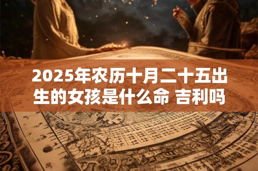 2025年农历十月二十五出生的女孩是什么命 吉利吗