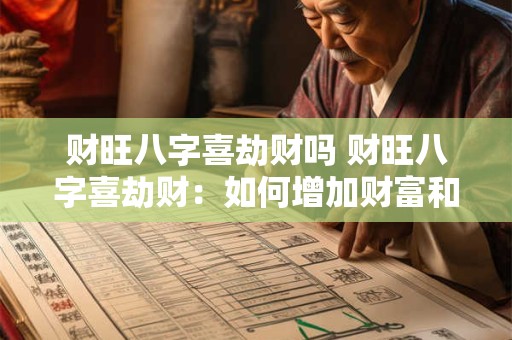 财旺八字喜劫财吗 财旺八字喜劫财:如何增加财富和运势 财旺八字喜劫财吗 财旺八字喜劫财:如何增加财富和运势