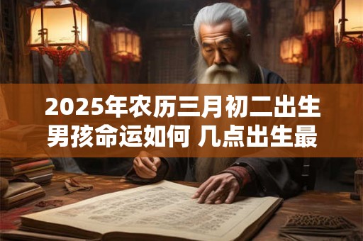2025年农历三月初二出生男孩命运如何 几点出生最好命