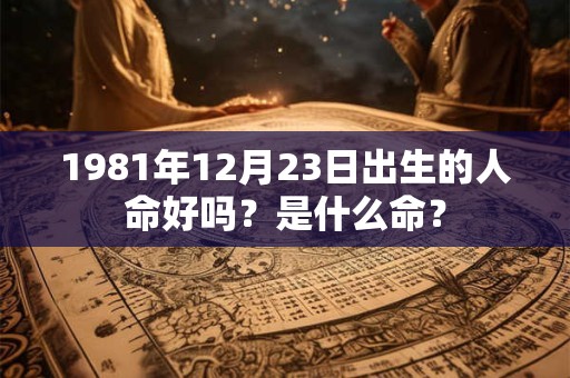 1981年12月23日出生的人命好吗？是什么命？