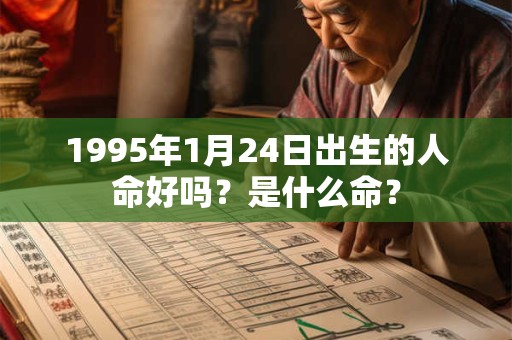 1995年1月24日出生的人命好吗？是什么命？