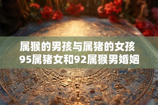 属猴的男孩与属猪的女孩 95属猪女和92属猴男婚姻