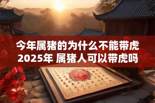 今年属猪的为什么不能带虎2025年 属猪人可以带虎吗