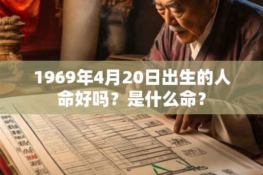 1969年4月20日出生的人命好吗？是什么命？