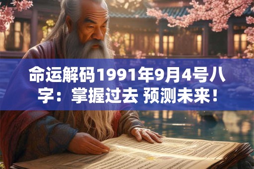 命运解码1991年9月4号八字：掌握过去 预测未来！