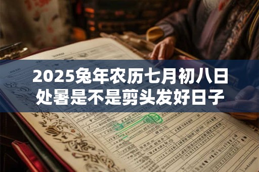 2025兔年农历七月初八日处暑是不是剪头发好日子