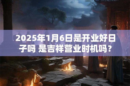 2025年1月6日是开业好日子吗 是吉祥营业时机吗？