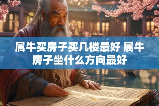 属牛买房子买几楼最好 属牛房子坐什么方向最好