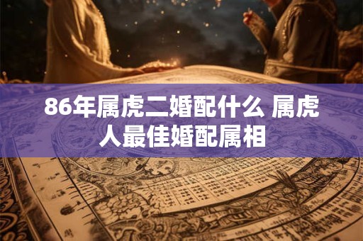 86年属虎二婚配什么 属虎人最佳婚配属相