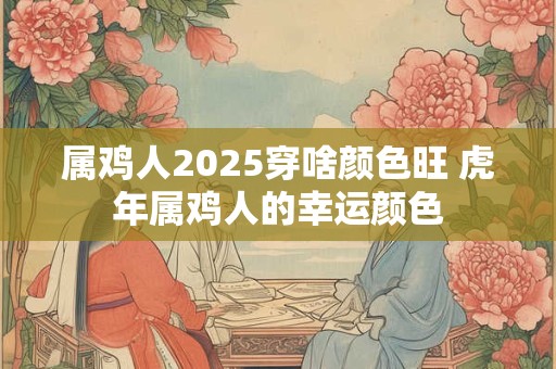 属鸡人2025穿啥颜色旺 虎年属鸡人的幸运颜色