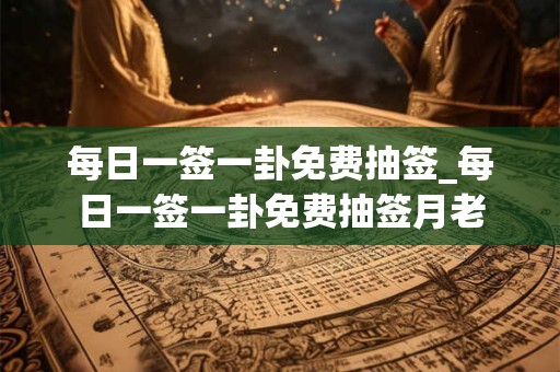 每日一签一卦免费抽签_每日一签一卦免费抽签月老 每日一签一卦免费抽签_每日一签一卦免费抽签月老
