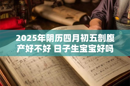 2025年阴历四月初五剖腹产好不好 日子生宝宝好吗