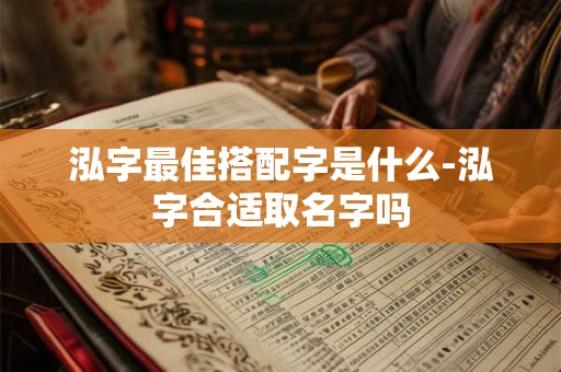 泓字最佳搭配字是什么-泓字合适取名字吗