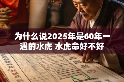 为什么说2025年是60年一遇的水虎 水虎命好不好