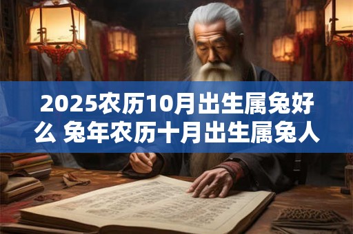 2025农历10月出生属兔好么 兔年农历十月出生属兔人命运