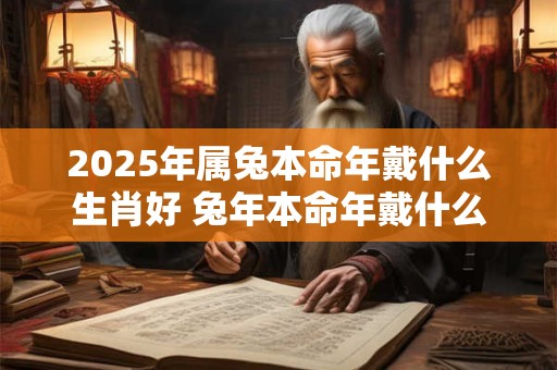 2025年属兔本命年戴什么生肖好 兔年本命年戴什么属相转运 2025年属兔本命年戴什么生肖好 兔年本命年戴什么属相转运