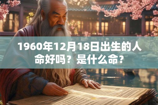 1960年12月18日出生的人命好吗？是什么命？