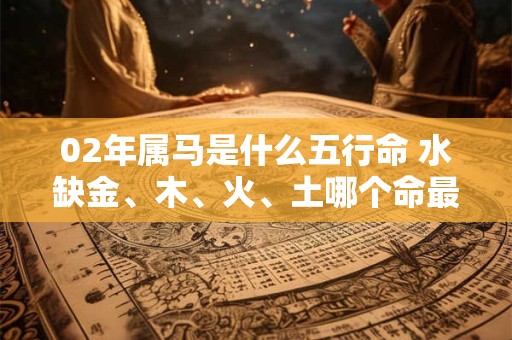 02年属马是什么五行命 水缺金、木、火、土哪个命最实足