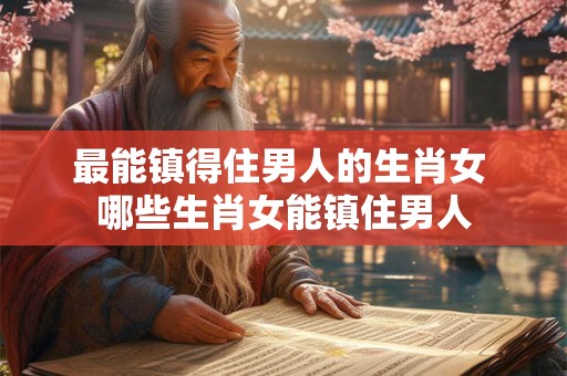 最能镇得住男人的生肖女 哪些生肖女能镇住男人