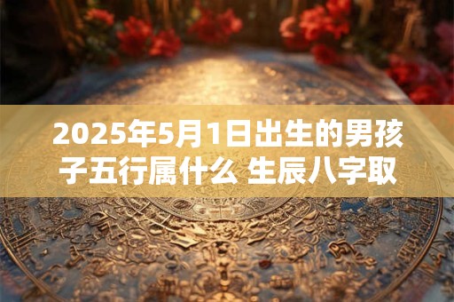 2025年5月1日出生的男孩子五行属什么 生辰八字取名