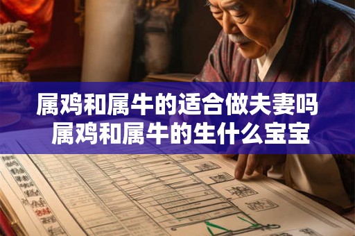 属鸡和属牛的适合做夫妻吗 属鸡和属牛的生什么宝宝最好