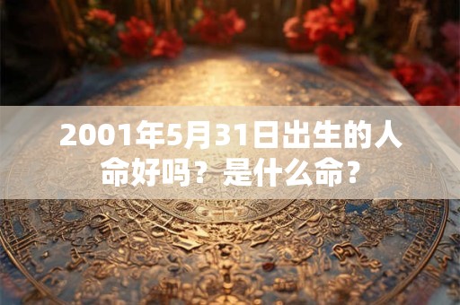 2001年5月31日出生的人命好吗？是什么命？