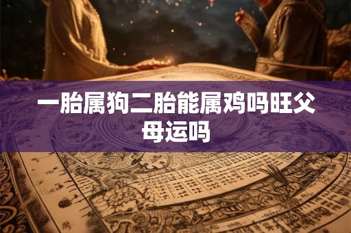 一胎属狗二胎能属鸡吗旺父母运吗