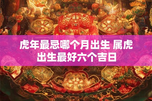 虎年最忌哪个月出生 属虎出生最好六个吉日