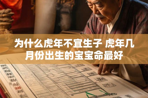 为什么虎年不宜生子 虎年几月份出生的宝宝命最好