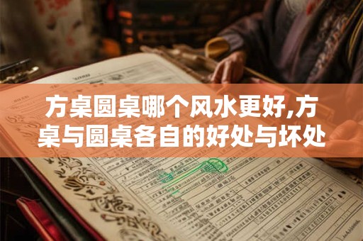 方桌圆桌哪个风水更好,方桌与圆桌各自的好处与坏处