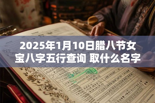 2025年1月10日腊八节女宝八字五行查询 取什么名字吉利