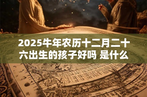 2025牛年农历十二月二十六出生的孩子好吗 是什么命